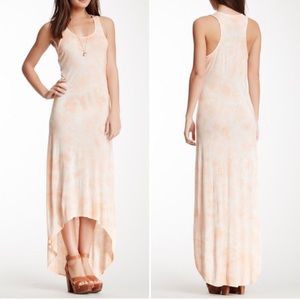 Olive and Oak Hi-Lo Racerback Maxi Dress